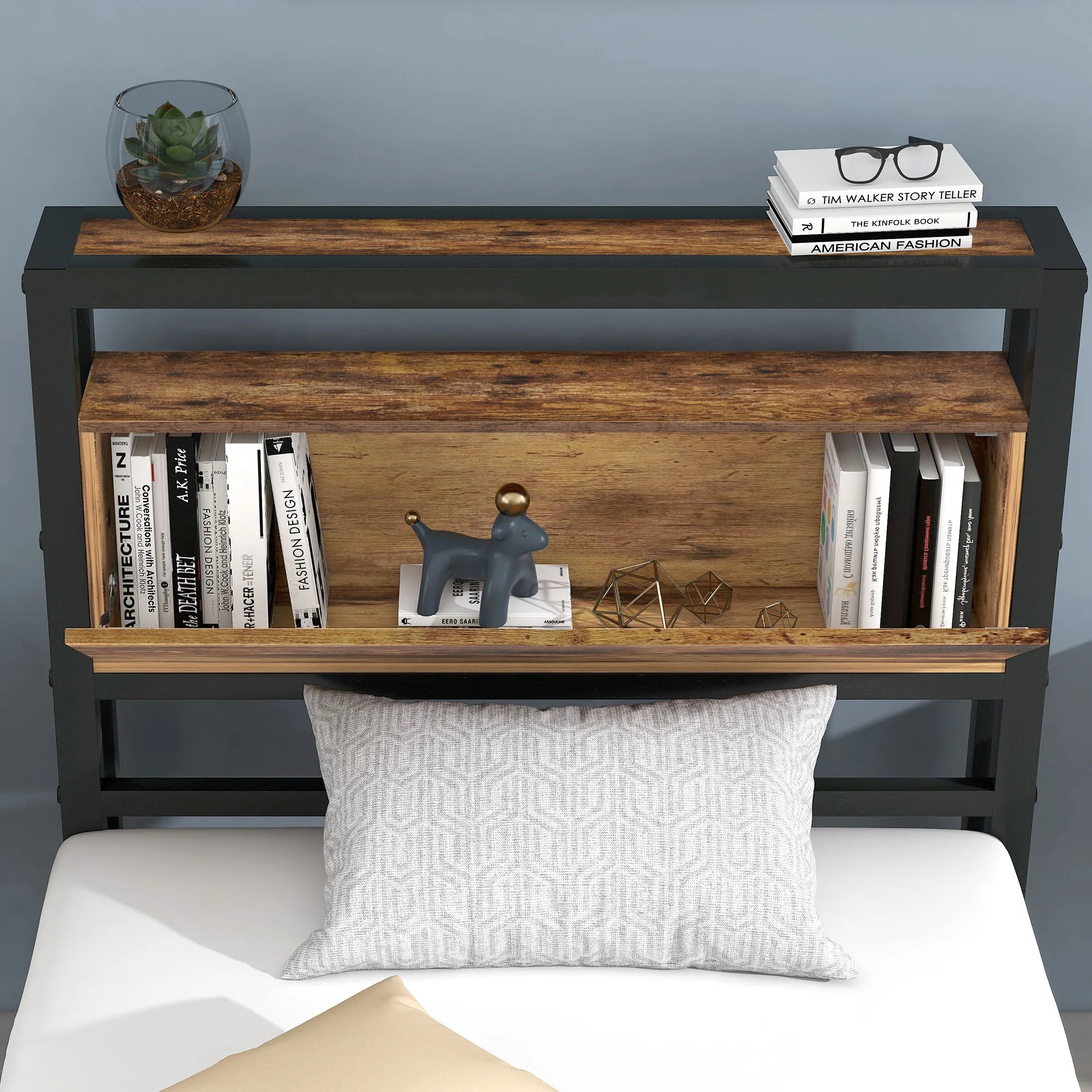 Lit double avec rangement – Berlin