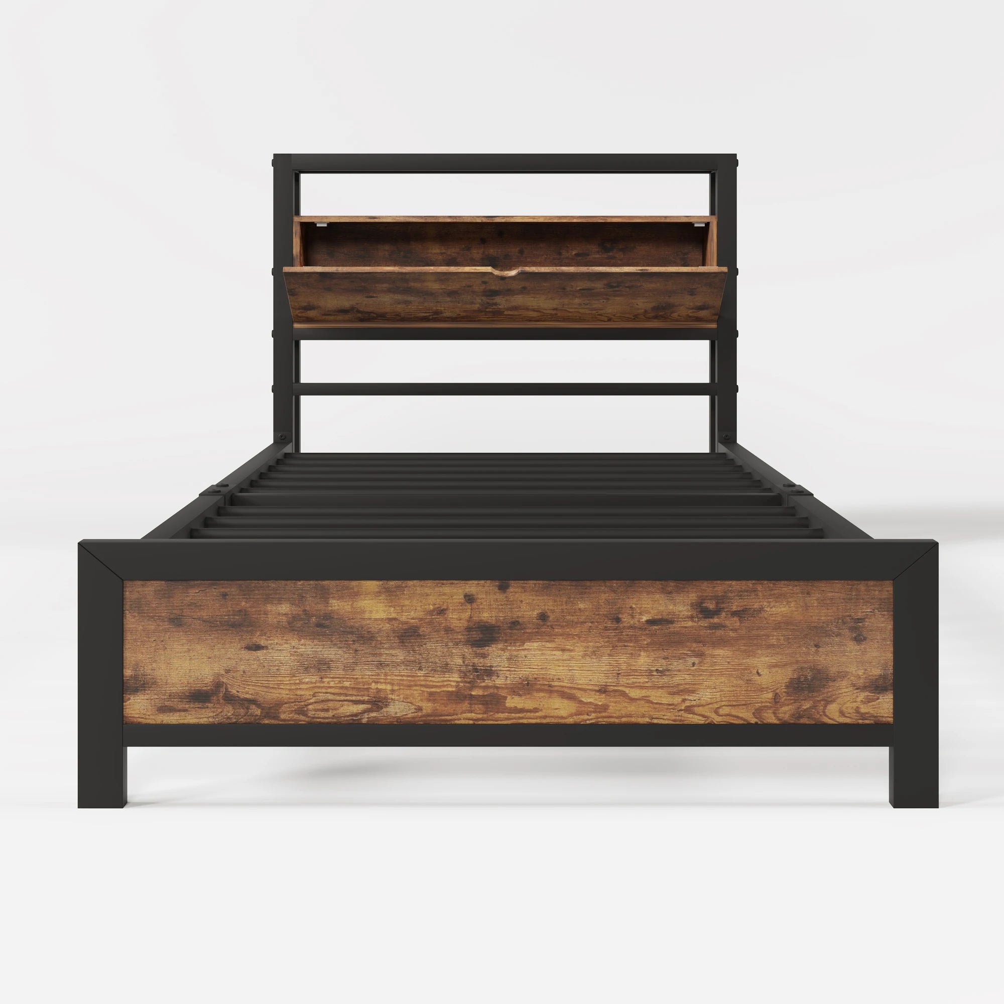 Lit double avec rangement – Berlin